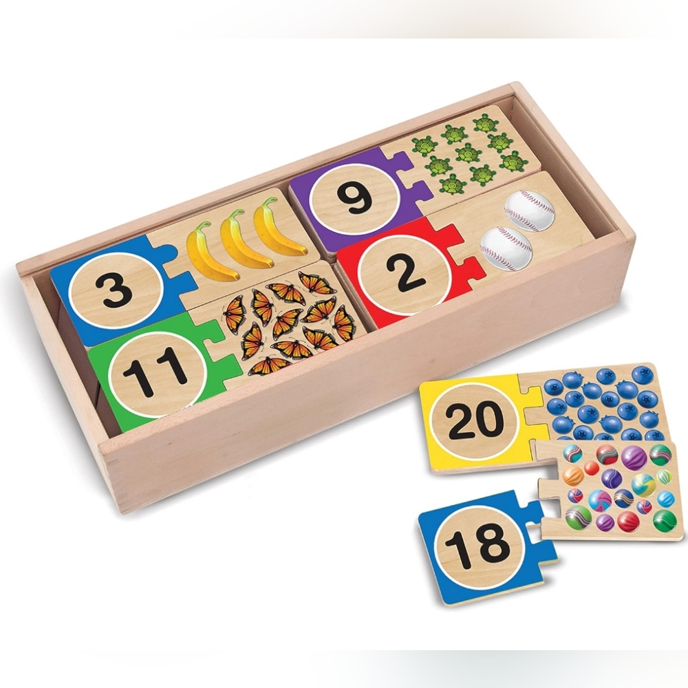 Melissa & Doug Self-Correcting Numbers Puzzles